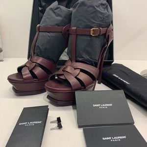 YSL TRIBUTES BRAND NEW HI HEELS